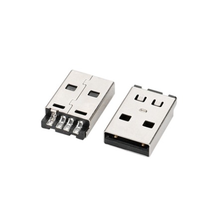 C09132 USB 2.0AM短體短路款L=18.0帶卡點(diǎn)